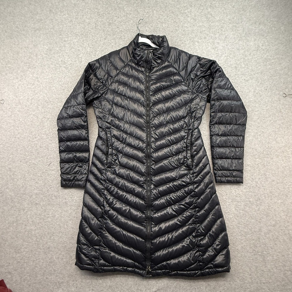 The North Face Stretch Down Parka Women's Large Black 700-Fill Puffer Jacket L